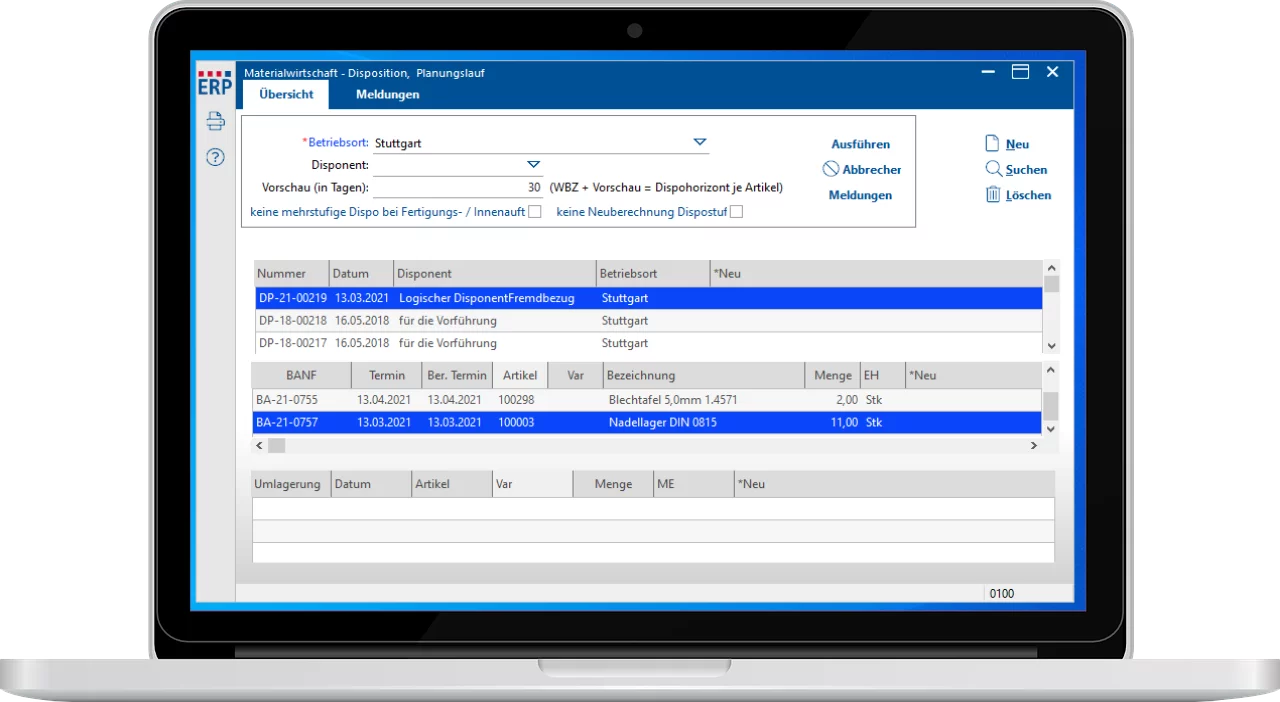 ERP Materialwirtschaft