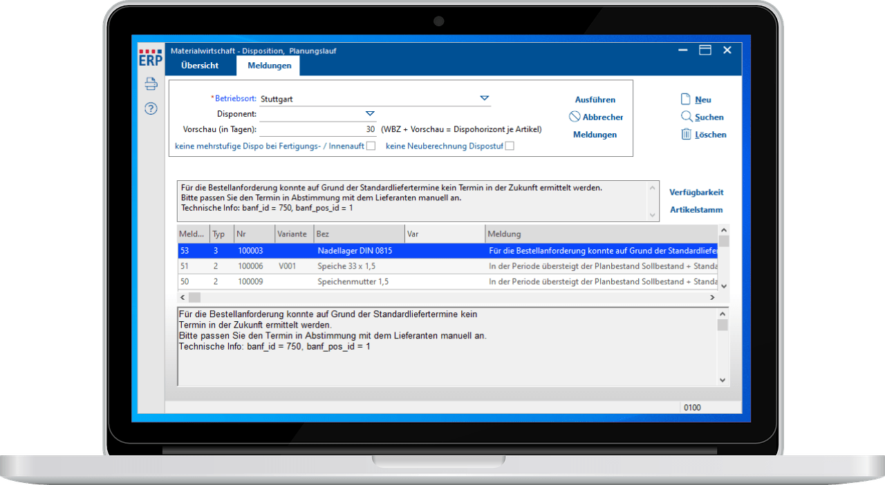 ERP Materialwirtschaft