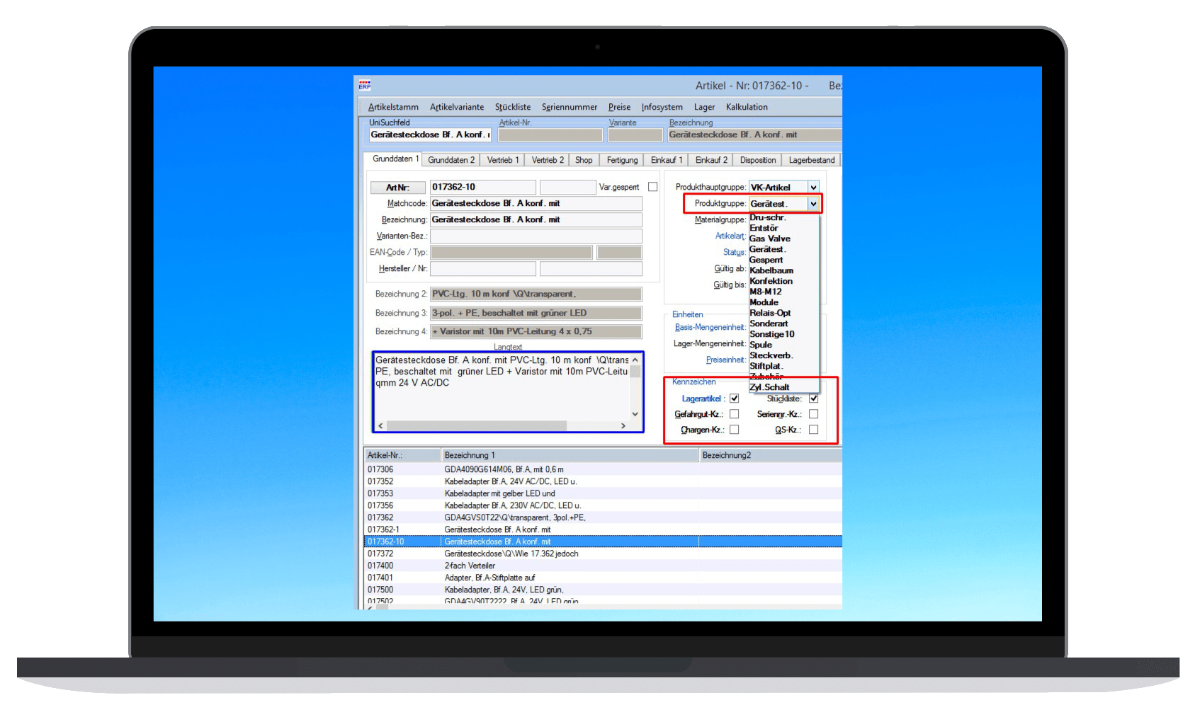 ERP Elektrotechnik